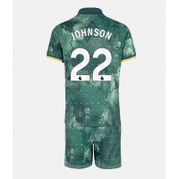 Dres Tottenham Hotspur Brennan Johnson #22 Tretina pre deti 2024-25 Krátky Rukáv (+ trenírky)